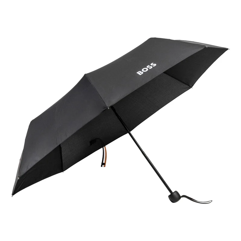 Hugo Boss Umbrella Iconic Mini, black
