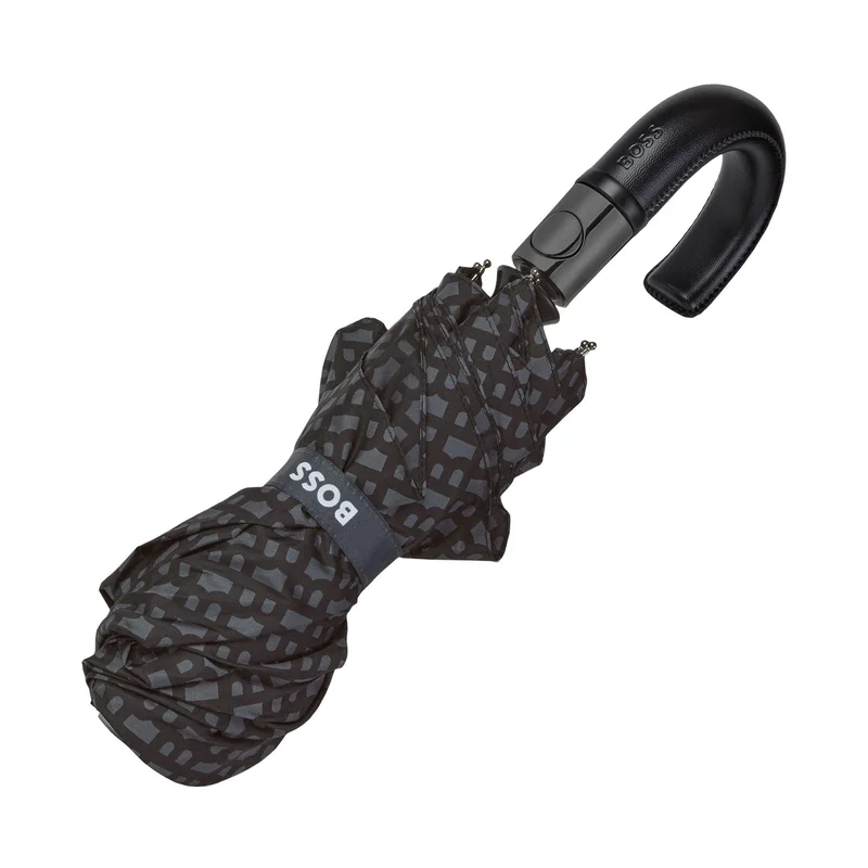 Hugo Boss Umbrella Monogramme Pocket, dark gray