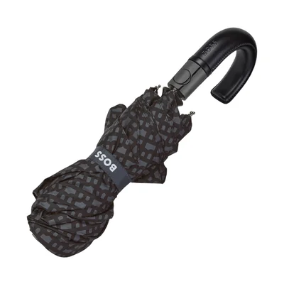 Hugo Boss Umbrella Monogramme Pocket, dark gray