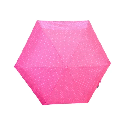 Empire Superstar Umbrella, folding, with cover, polka dots, assorted