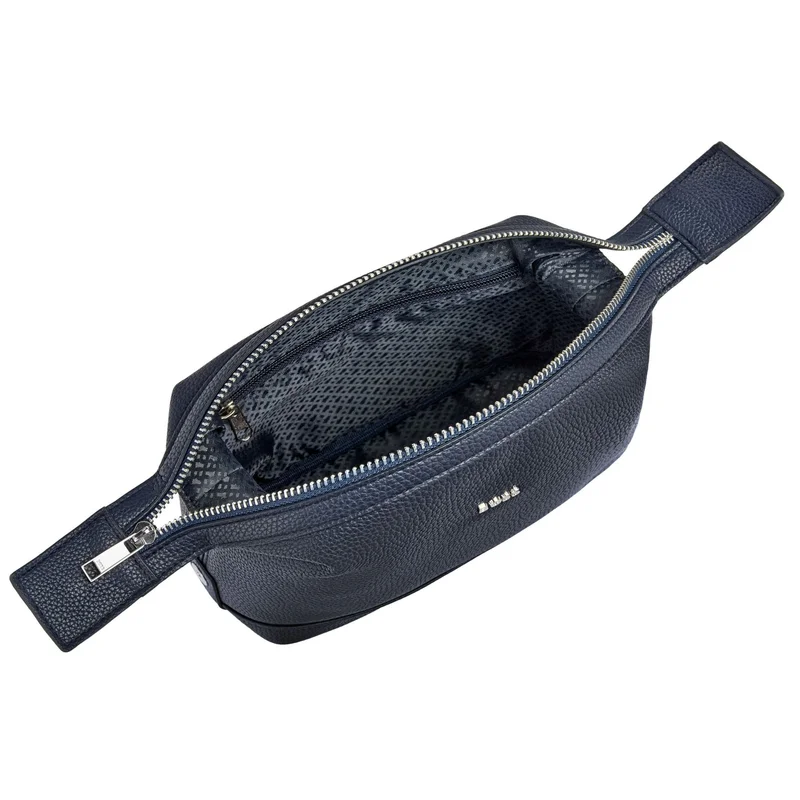 Hugo Boss Козметична чанта Classic Grained, тъмносиня