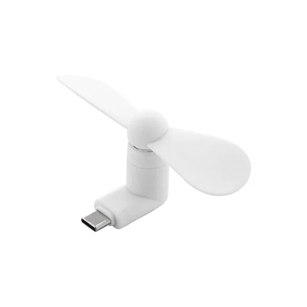 Cool Вентилатор за телефон Blobile, USB, бял