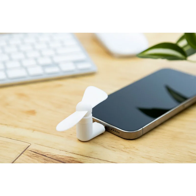 Cool Вентилатор за телефон Blobile, USB, бял
