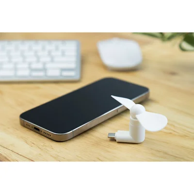 Cool Вентилатор за телефон Blobile, USB, бял
