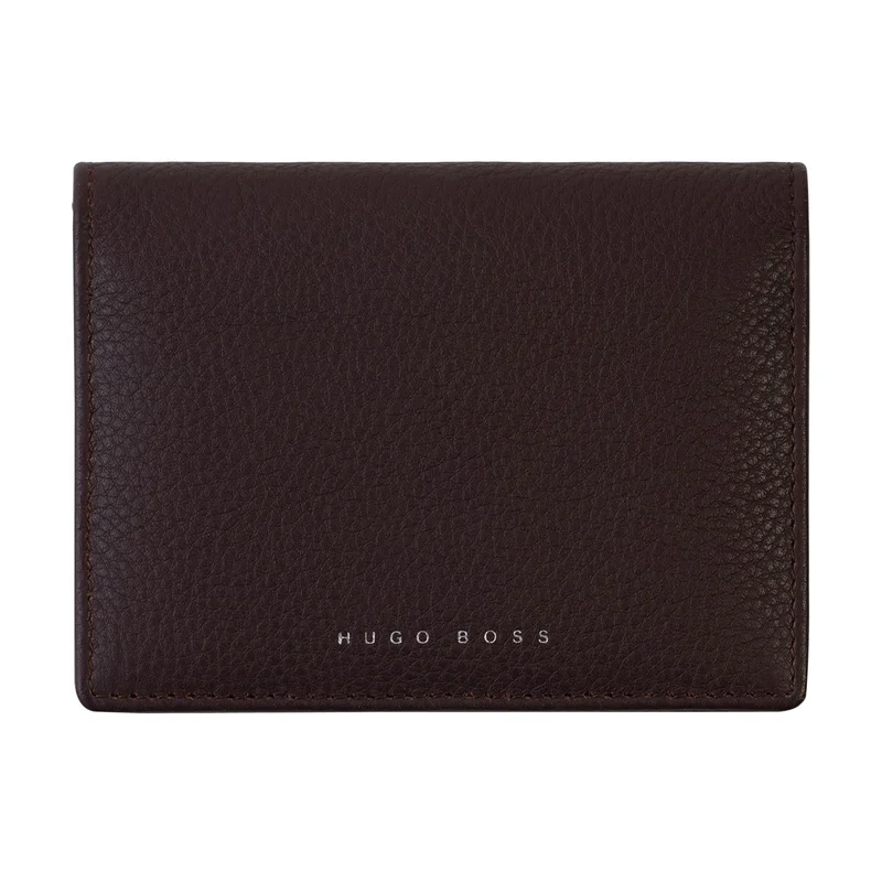 Hugo Boss Card Holder Storyline, dark red
