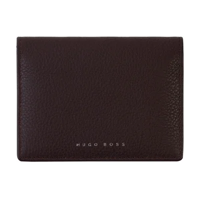 Hugo Boss Card Holder Storyline, dark red