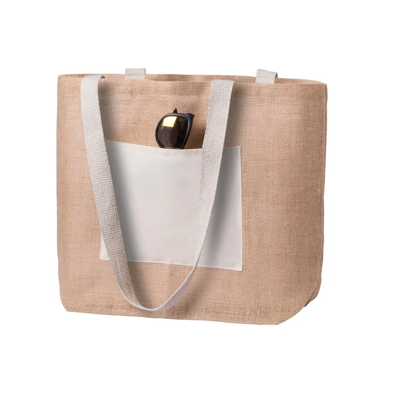 Cool Beach Bag Farus, jute, 48 x 35 x 15 cm
