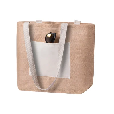Cool Beach Bag Farus, jute, 48 x 35 x 15 cm
