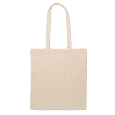 More Than Gifts Чанта Shoppi, с дълги дръжки, 70% памук, 380 х 420 mm, бежова