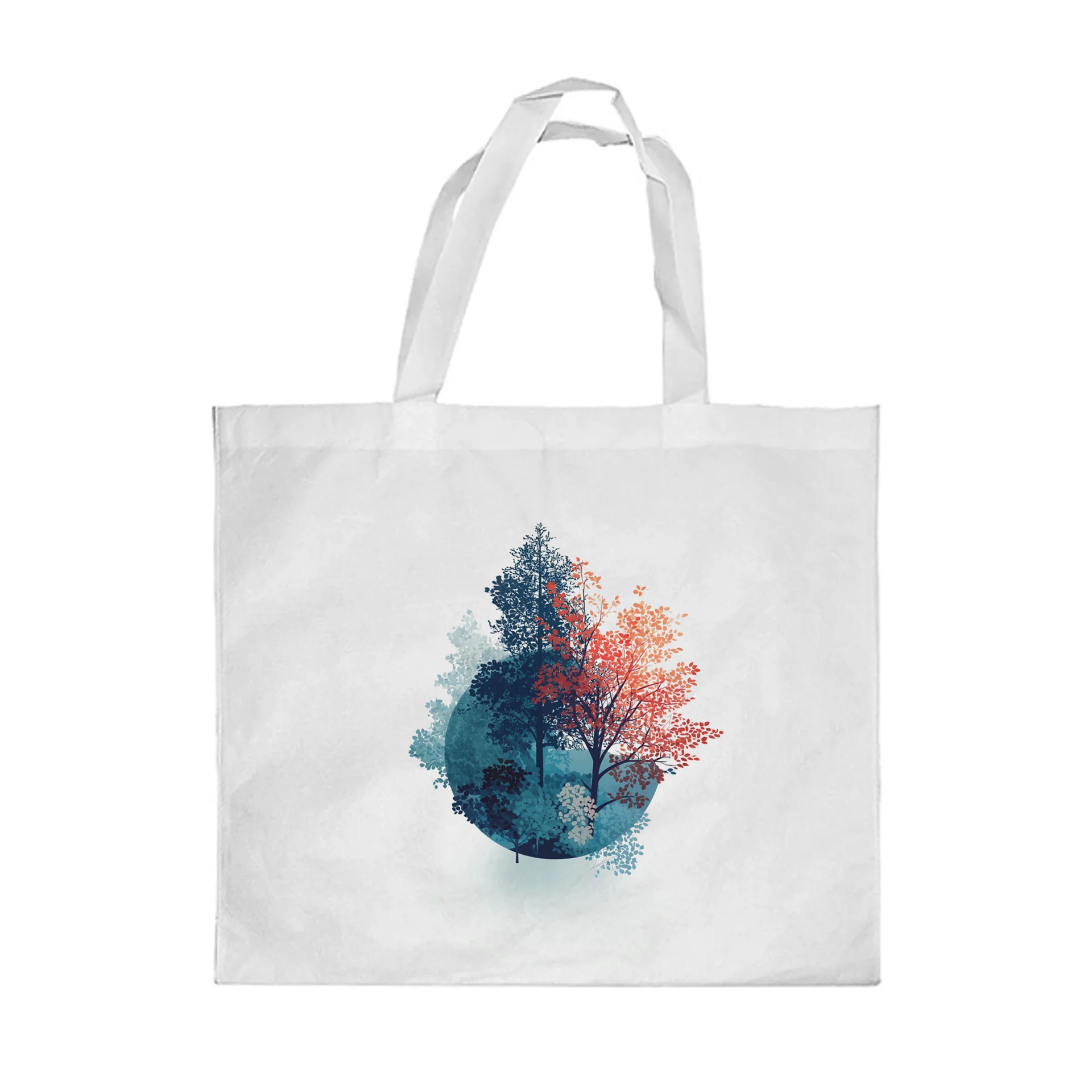 Gift&Go Торбичка Nature - Експозиция, полиестерна, 38 х 39 cm, бяла