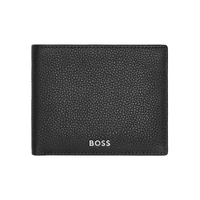 Hugo Boss Wallet Classic Grained, coin compartment, black