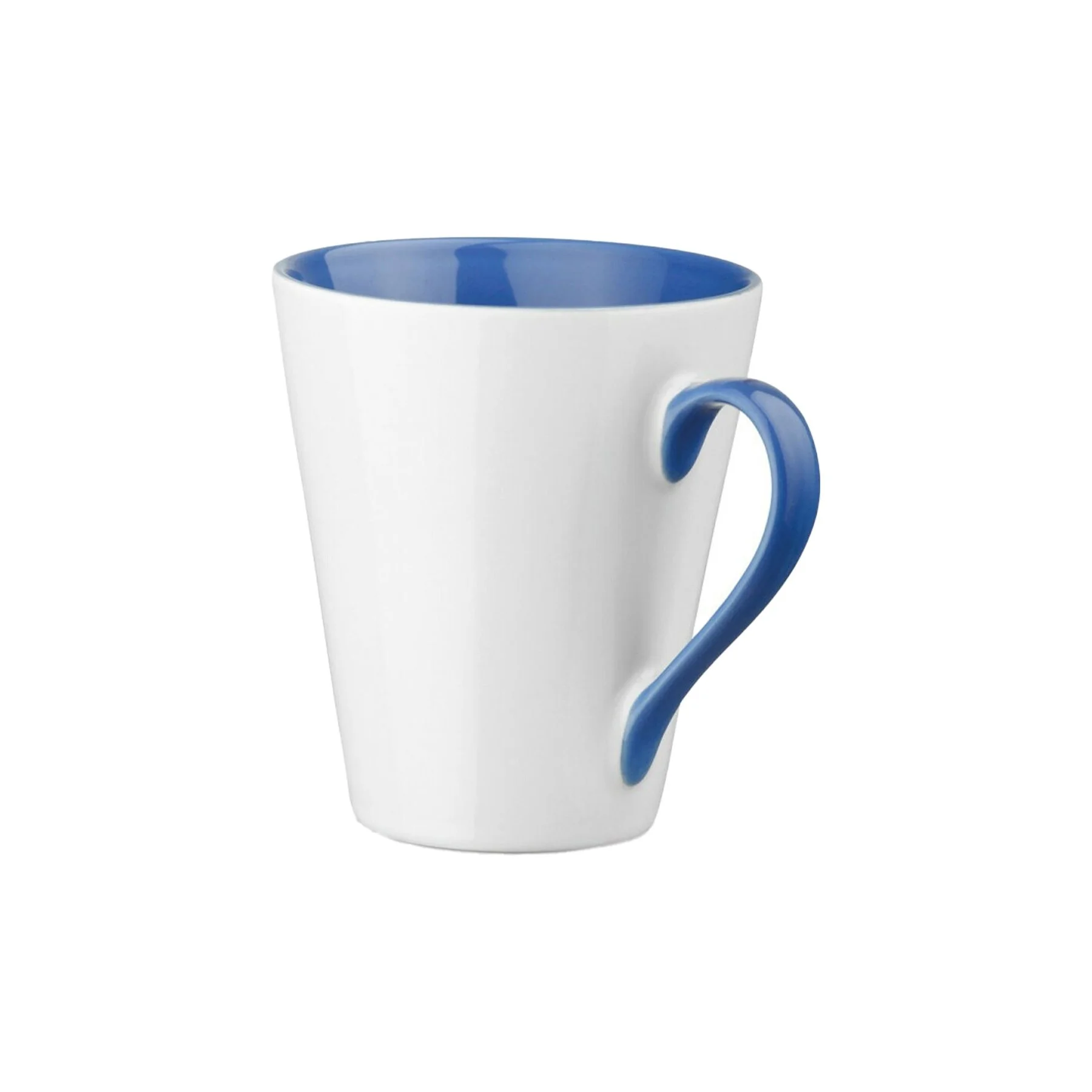 Hi!dea Mug Colby, ceramic, with blue interior, 320 ml