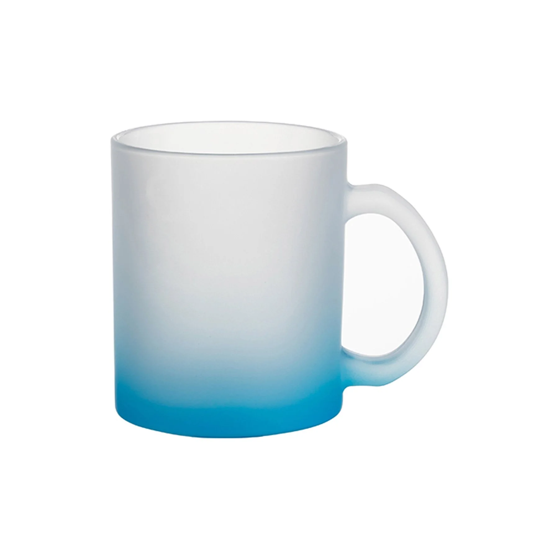 BESTSUB Frosted sublimation mug, light blue, 330 ml