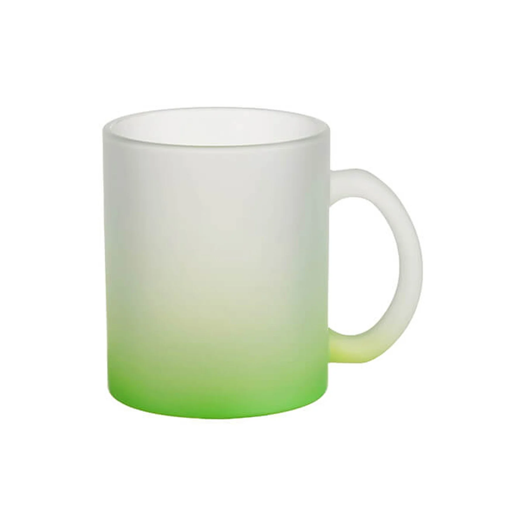 BESTSUB Sublimation Mug Frosted, green, 330 ml