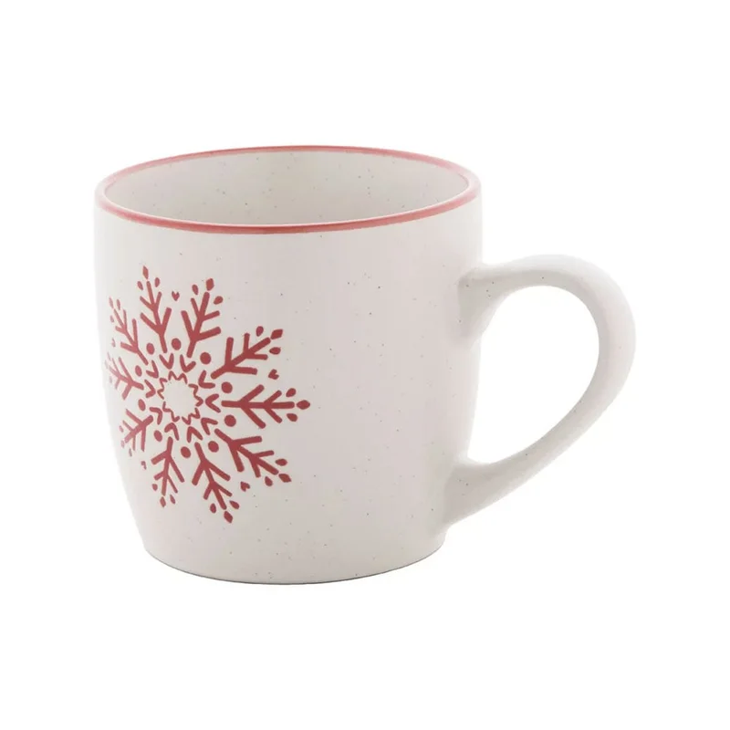 Mug More Than Gifts Snoflinga, snowflakes, ceramic, 320 ml