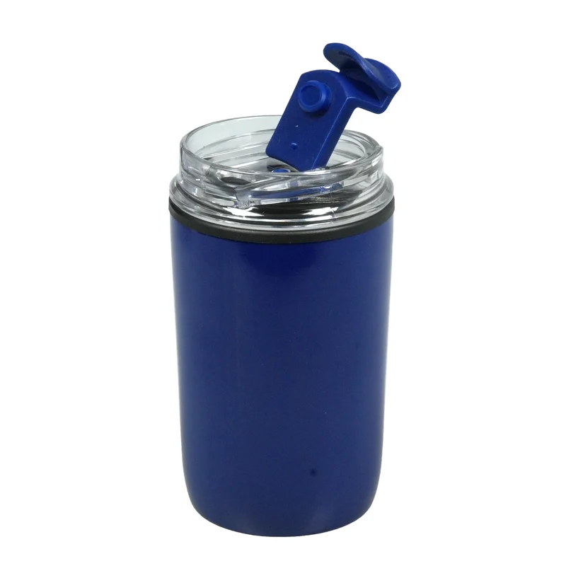 Thermo cup Jansen, stainless steel, double-walled, 300 ml, blue