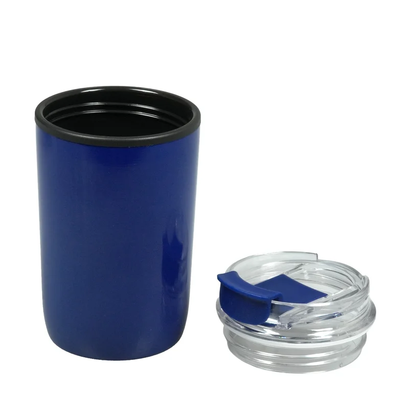 Thermo cup Jansen, stainless steel, double-walled, 300 ml, blue