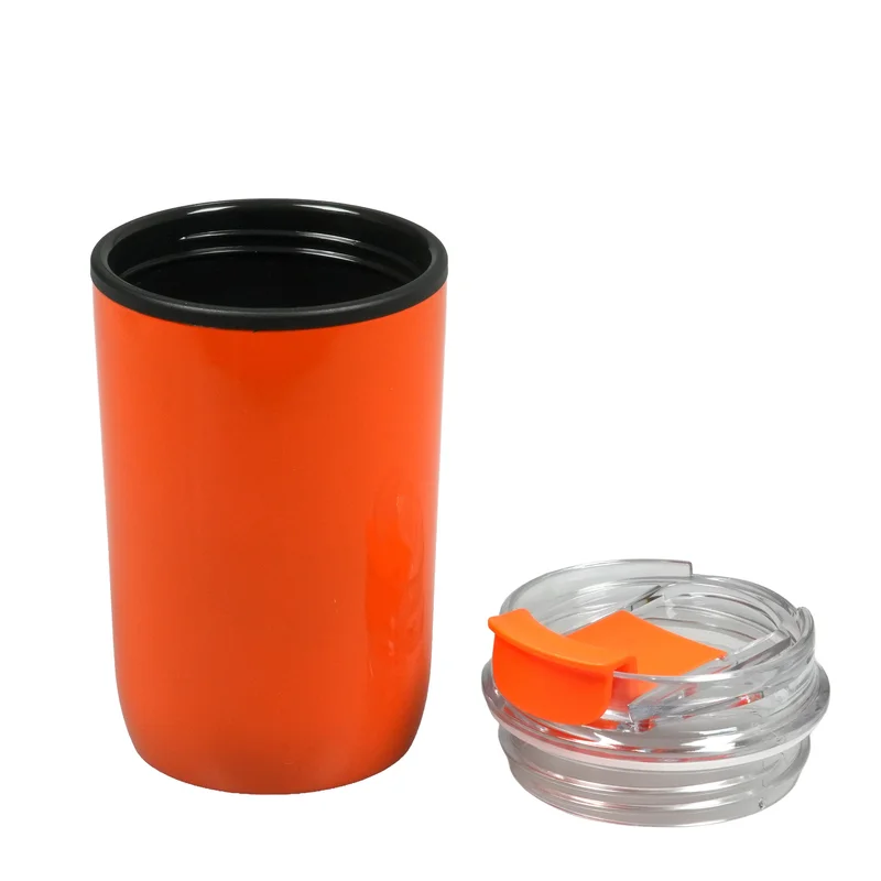 Thermo cup Jansen, stainless steel, double-walled, 300 ml, orange