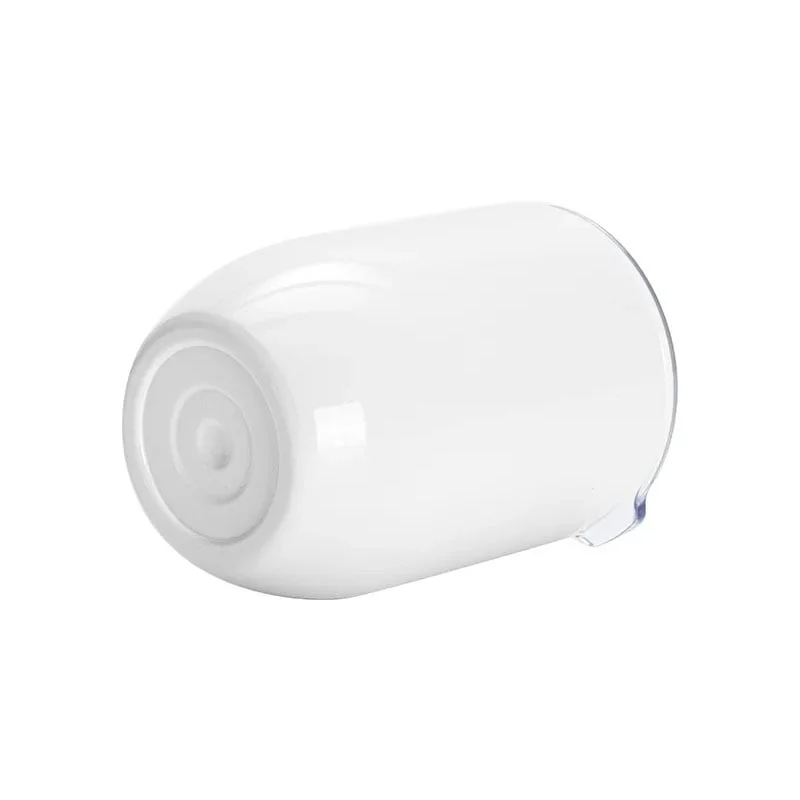 BESTSUB Stainless Steel Wine Cup with Lid, 450 ml, white