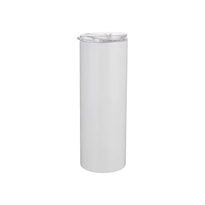 BESTSUB Travel Cup with Straw, 600 ml, white
