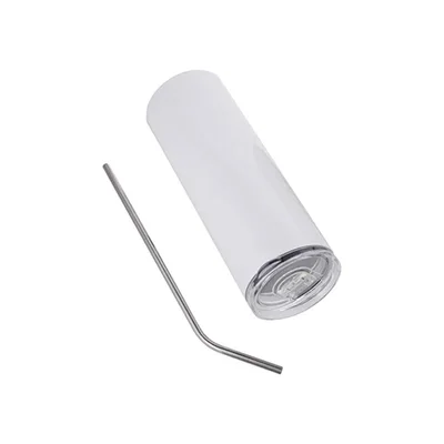 BESTSUB Travel Cup with Straw, 600 ml, white