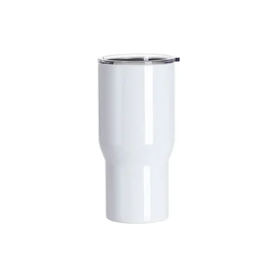 BESTSUB Travel Mug with Lid, stainless steel, 650 ml, white