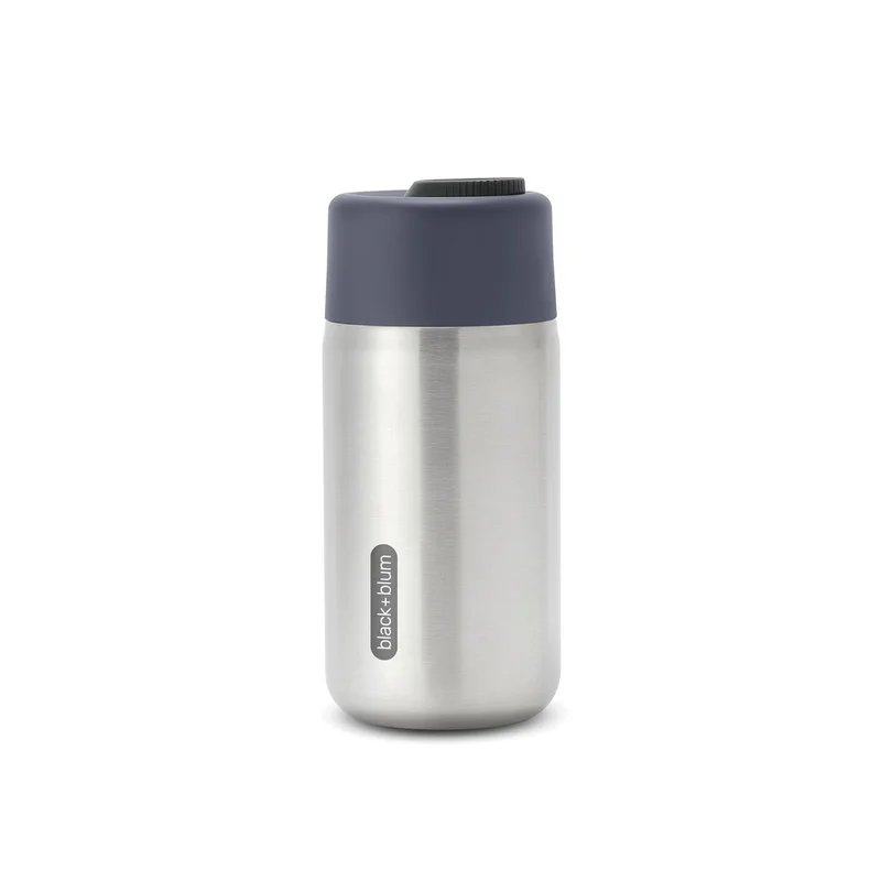 Термочаша Black+Blum, заключваща се, 340 ml, сива