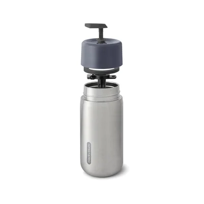 Термочаша Black+Blum, заключваща се, 340 ml, сива