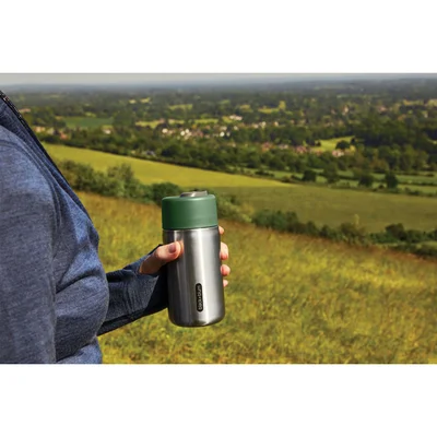 Thermal mug Black+Blum, lockable, 340 ml, dark green
