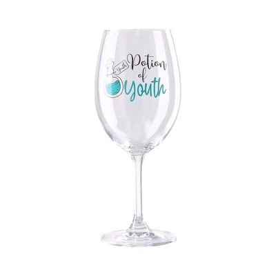 Takk Mood Wine Glass, Potion of Youth, Glass, 300 ml