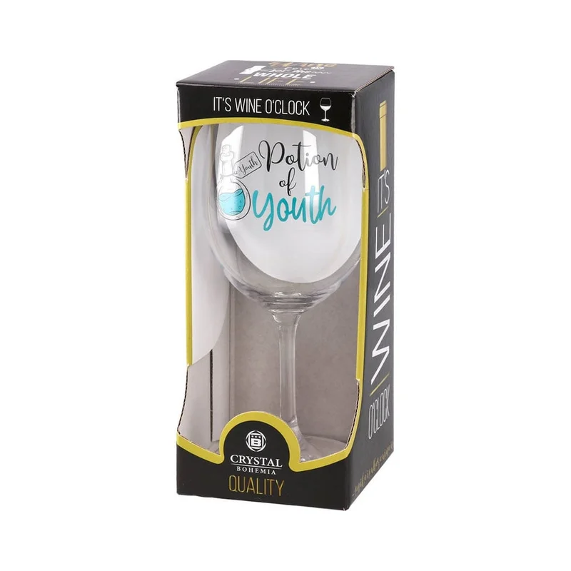 Takk Mood Wine Glass, Potion of Youth, Glass, 300 ml