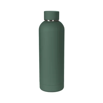 Office 1 Бутилка Top, метална, 6.5 х 24 cm, зелена, 500 ml