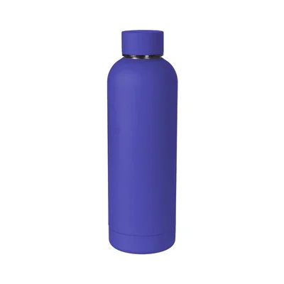 Office 1 Бутилка Top, метална, 6.5 х 24 cm, синя, 500 ml