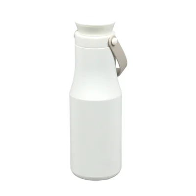 Vintage Bottle, double-walled, stainless steel, 470 ml, white