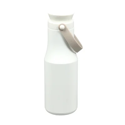 Vintage Bottle, double-walled, stainless steel, 470 ml, white