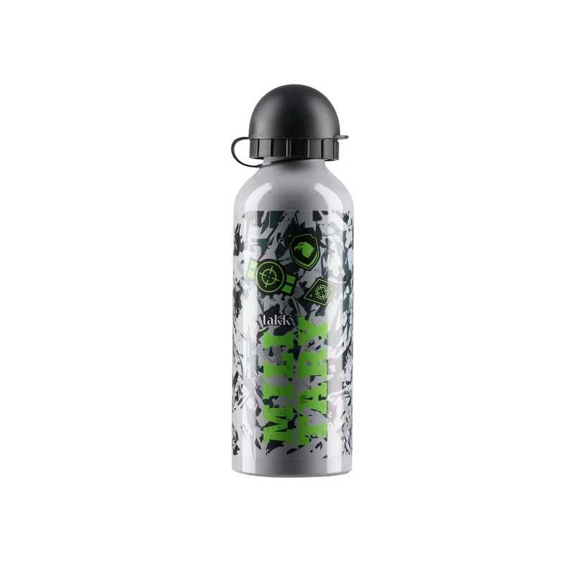 Бутилка Takk Alu Flowy, за момче, алуминиева, 500 ml, асорти