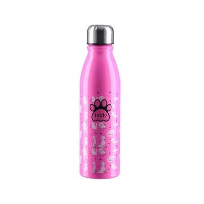 Бутилка Takk Hydro Class, стомана 600 ml, асорти