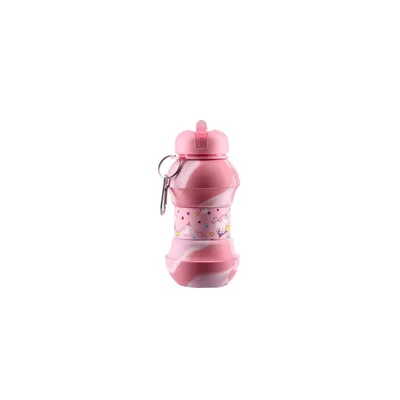 Бутилка Takk Roby, сгъваема, 550 ml, пастелни цветове, асорти