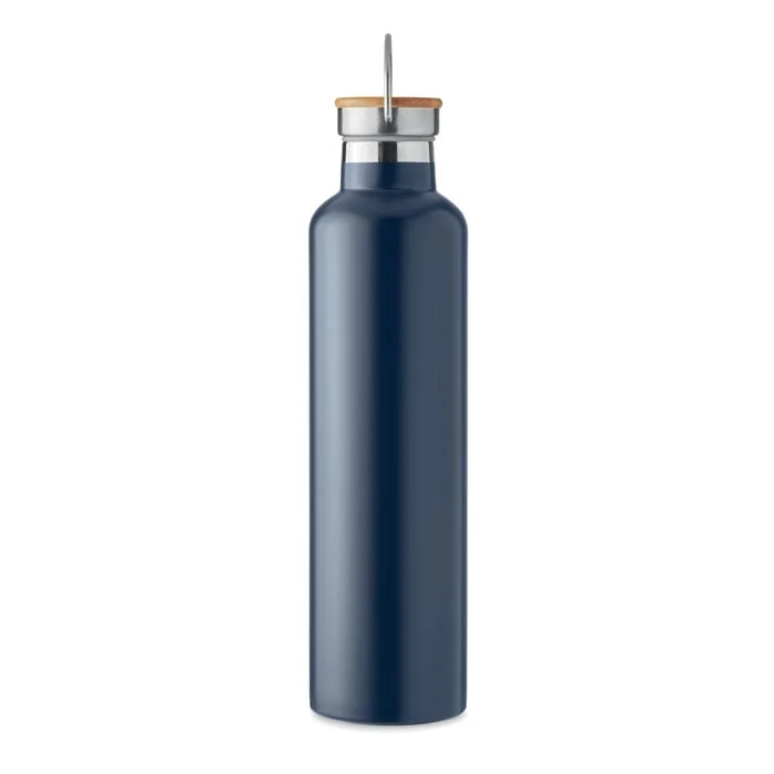 More Than Gifts Helsinki Thermos, double-wall vacuum, 1 L, dark blue
