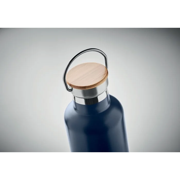 More Than Gifts Helsinki Thermos, double-wall vacuum, 1 L, dark blue
