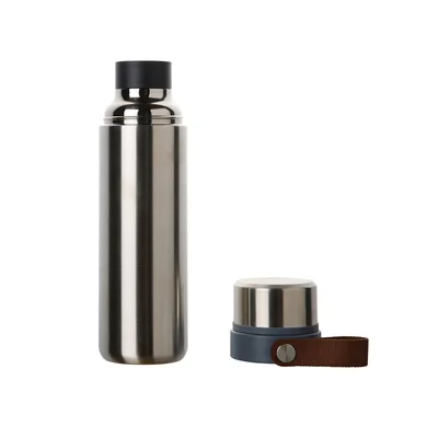 Термос Vinga Tono, с двойна чаша, 750 ml, инокс