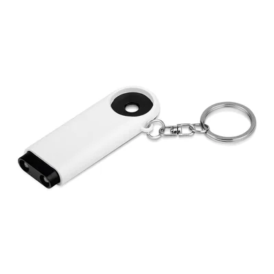 Keychain Token, 7 x 1 x 2.5 cm, black