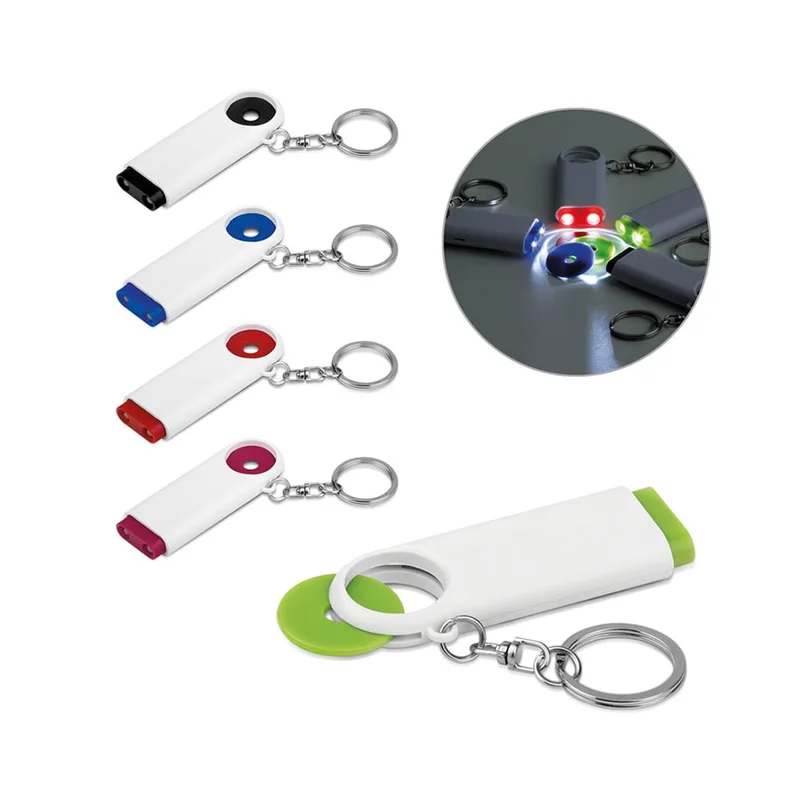 Keychain Token, 7 x 1 x 2.5 cm, red
