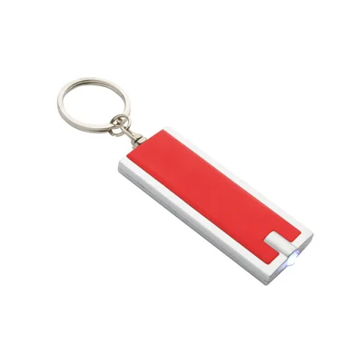 Cool Keychain Industrial, with flashlight, red