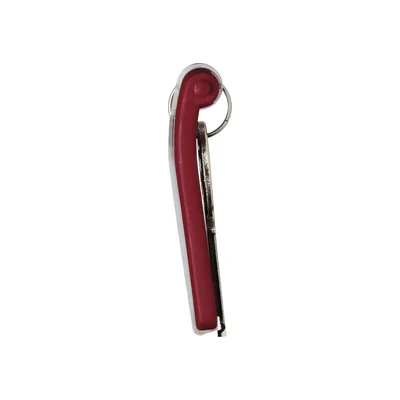 Durable Key Tags, spare, with label, 6 pcs, red
