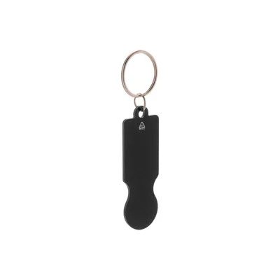 Cool Keychain Ralucart, Aluminium, 69 x 23 x 2 mm, Black