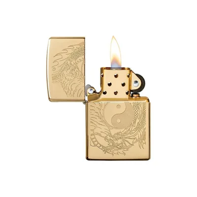 Zippo Запалка Tiger and Dragon Design