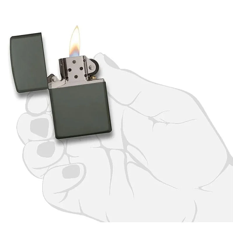 ZIPPO LIGHTER 221 GREEN MATTE
