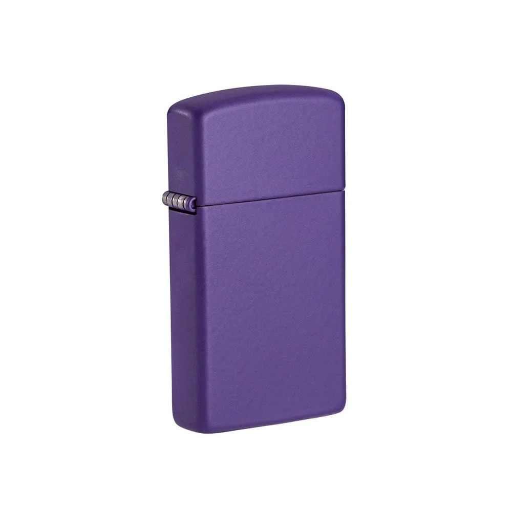 Zippo Lighter 1637 – Slim Purple Matte