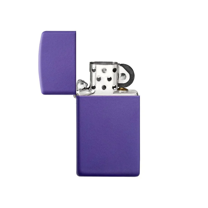 Zippo Lighter 1637 – Slim Purple Matte